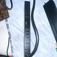 APC AP9571A Rack PDU Power Distribution Unit 10 Outlets 24A 208V Black