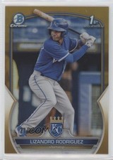 2023 Bowman Chrome Prospects Gold Refractor 27/50 Lizandro Rodriguez #BCP-47 0c6
