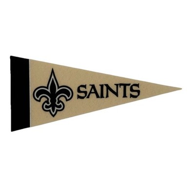 New Orleans Saints Mini Pennant 4 x9'' Football NFL Felt Flag New