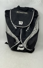 Mochila de hombro de tenis Wilson para hombre K Factor Tour negra blanca