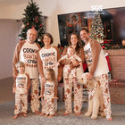 New Christmas Pajamas Matching Sets for Family Xmas Pjs Cookie loose Sleepwear