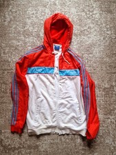 Vintage Rare Adidas Originals X  Vespa Hooded Jacket Mens XL