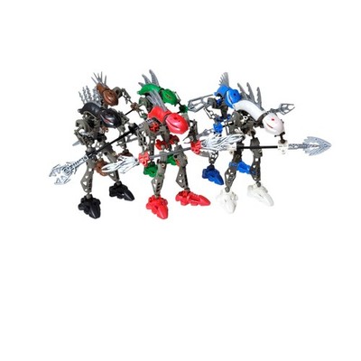 LEGO Bionicle Lot Rahkshi 6 Complete Collection W/ Kraata 2003