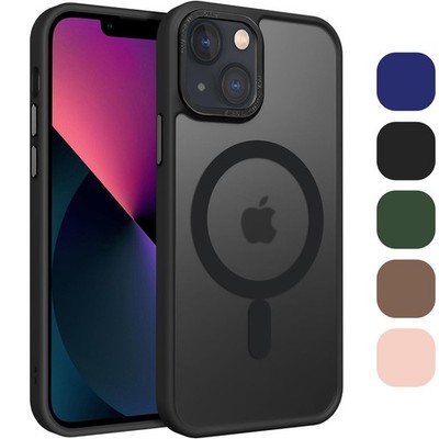 Magsafe Hülle für iPhone 13 Schutzhülle Metall Kamera Schutz Case Handyhülle