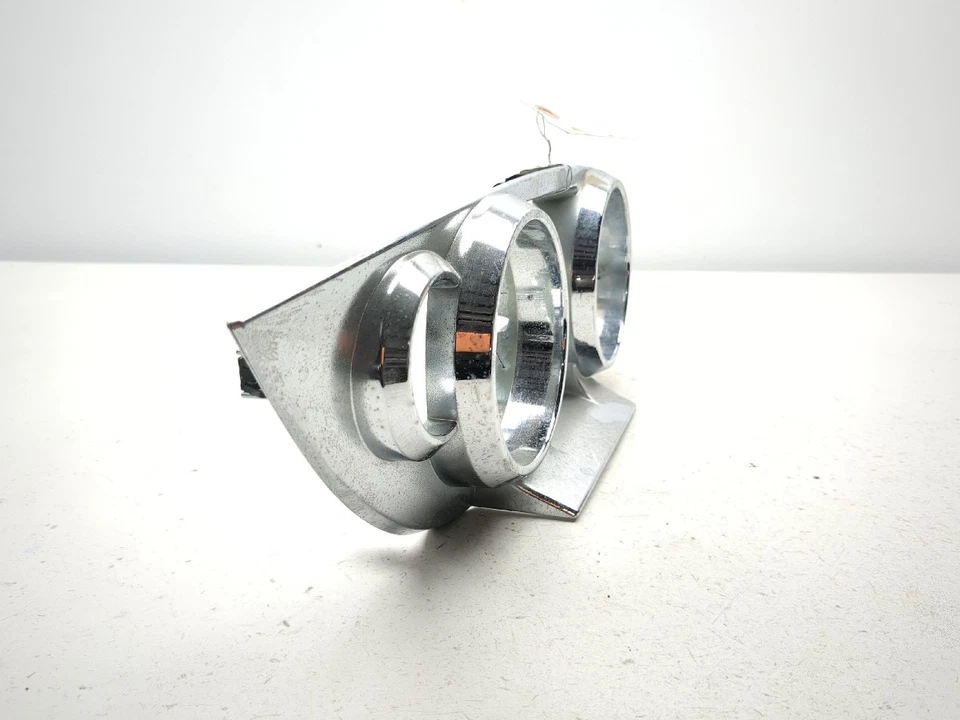 08 Victory Vision Deluxe Medidor Delantero Cluster Carcasa Cubierta Cromo 5437276 Foto 2 de 4