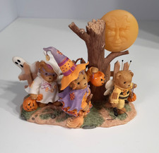 Cherished Teddies Bear - 4008164 - Raeven, Toby And Immy - Moon Not Lighting