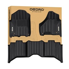 OEDRO Upgraded Floor Mats Fit for 2012-2018 Dodge Ram 1500/2500/3500 Crew Cab...