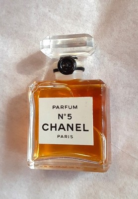 Vintage CHANEL No. 5 Parfum (Extrait) 7 mL / 0.24 fl oz, Seal