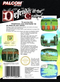 Nintendo NES Spiel - Defender of the Crown PAL-B Modul