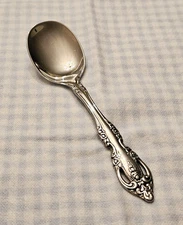 Oneida Community BRAHMS Stainless Steel Flatware Baby Spoon 4⅜"