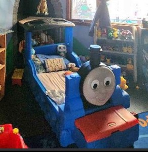 Little Tikes Thomas & Friends Toddler Bed w/Toy Box