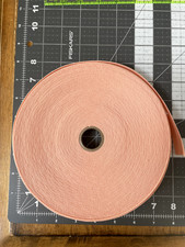 3/4" elastic roll, pink, for pointe shoes, 8" spool
