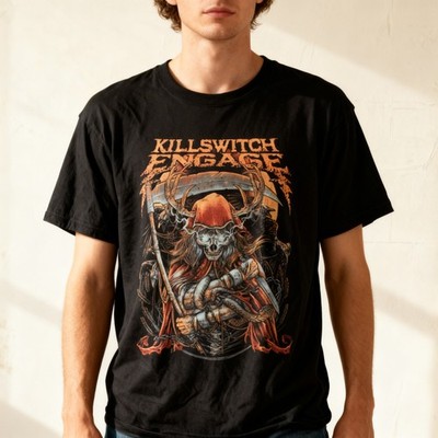 NEW Killswitch Engage Band Gift For Fan Short Sleeve Black All Size Shirt