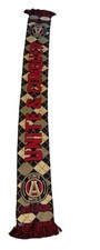Ruffneck MLS Atlanta United Scarf Argyle Unite  Conquer Knit Supporter