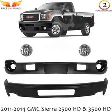 Front Bumper Paintable Air Dam Kit For 2011-2014 Gmc Sierra 2500 Hd 3500 Hd