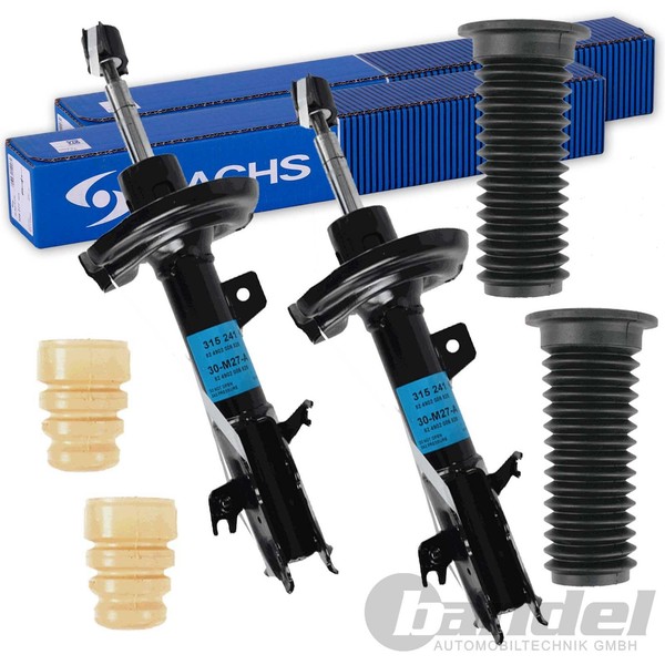 2Xsachs StoßDÄMpfer + Protection Kit Vorne Passend FüR Ford Fiesta Vi Ab Bj 2008-image