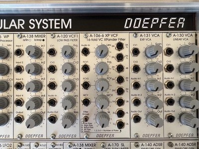 Doepfer A-100 BS-2-P9 Analog Modular Synthesizer System with