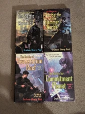 Helfort’s War Series by Graham Sharp Paul books lot of 1 thru 4 Sci-Fi Del Rey