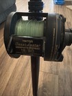 Shimano Triton Beastmaster Graphite two speed 12/ 30 Multiplier.  With Rod — photo 1