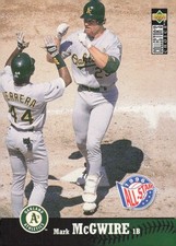 1997 Collector's Choice #190 Mark McGwire Box Toppers