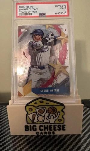 2025 Topps Shohei Ohtani Stars of MLB #SMLB-10 PSA 9 Mint Dodgers