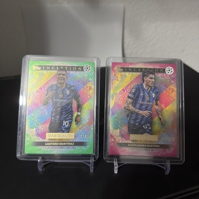Topps Inception Inter Mailand Bastoni + Martínez /99 /150