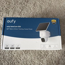 Eufy SoloCam E30 360 Vision AI Solar-Powered Camera  UNOPENED 