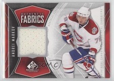 2009-10 SP Game Used Edition Authentic Fabrics Andrei Markov #AF-AM 7ez