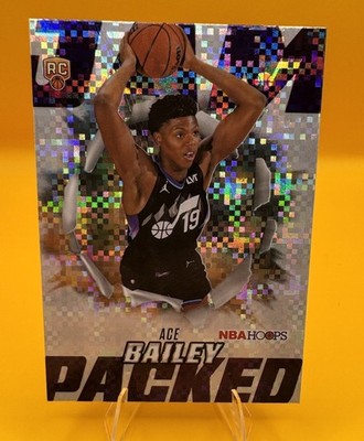 2025-26 NBA Hoops - Ace Bailey, JAM PACKED PIXEL BURST #JP-13, Jazz (RC)