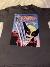 Men Uncanny Wolverine Claw Marvel Comics Officially Licensed Adult T-Shirt Med