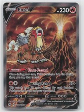 entei v pokemon card Pokémon Japanese - 213/172 Weakness Water ×2 Resistance None None Retreat Cost Pokemon TCG Crown Zenith Entei