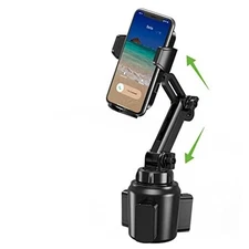 2025 Upgraded Cup Phone Holder for Car, Universal No Shaking Cup Holder Phone 