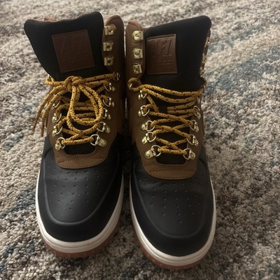 Nike Lunar Force 1 LF1 Duckboot Tan Black Size 11 BQ7930-001 No Box