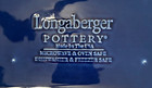Longaberger Pottery Proudly American Blue Platter Tray USA - 15.5” x 9” — photo 6
