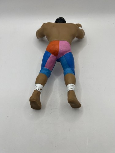 VINTAGE 1989 WWF LJN HAKU BLACK CARD SUPERSTARS ACTION FIGURE (23) - Picture 15 of 20