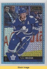 2016-17 O-Pee-Chee Platinum Ice Blue Traxx Tyler Bozak #137 READ 0e3