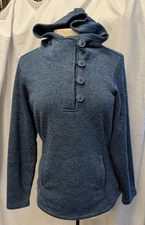 Columbia Blue Darling Fleece Pullover Hoodie Size M