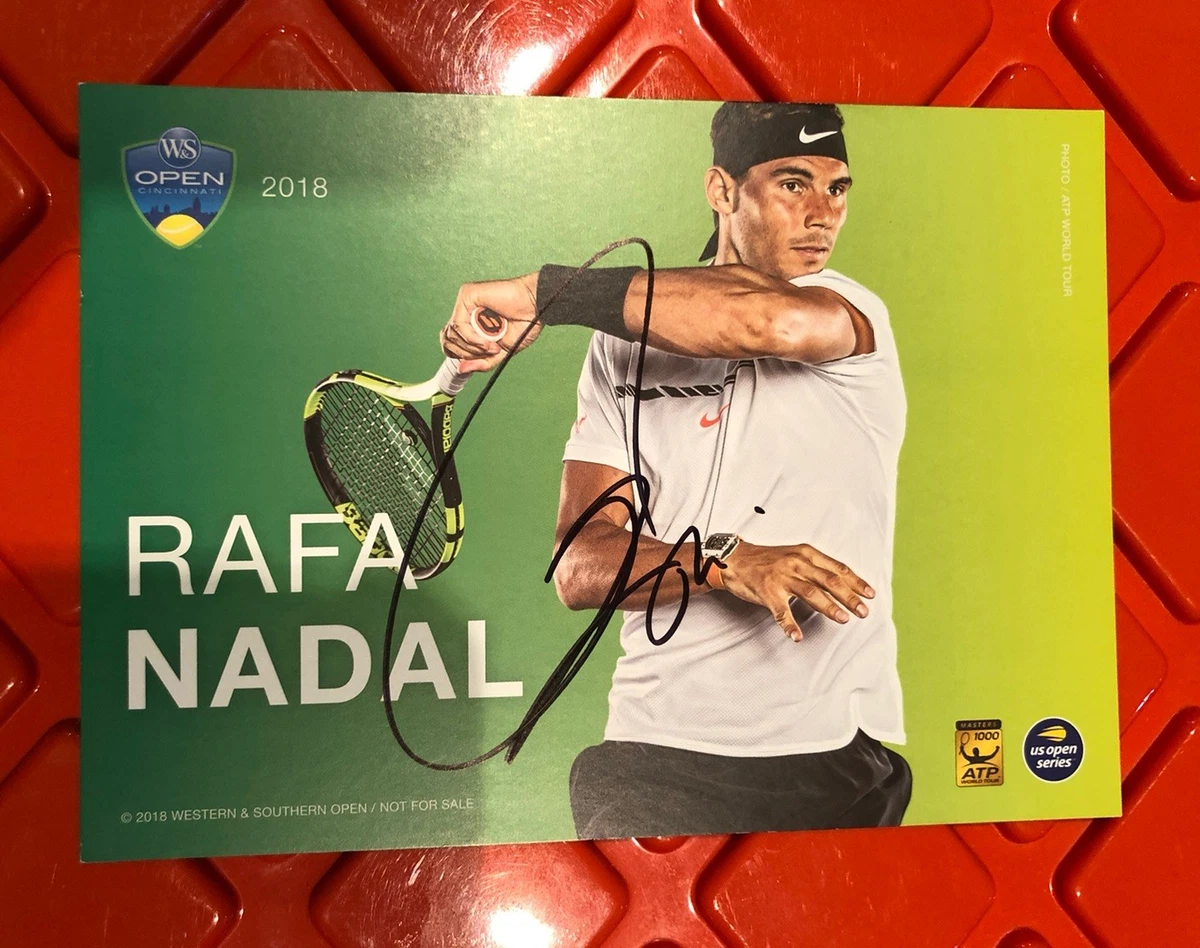 rafael nadal autograph products for sale | eBay