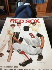 BOSTON RED SOX YEARBOOK 1972 CARL YASTRZEMSKI REGGIE SMITH DWIGHT EVANS