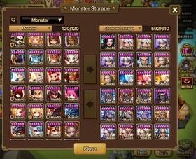Summoners War Global 12LD5: 142 reg. 5 stars🔥 **HOT** My own Personal Account