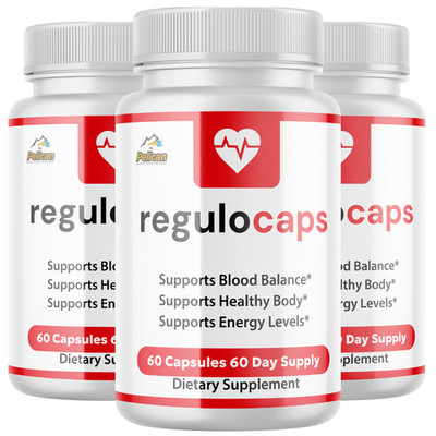 Regulocaps- Blood Sugar Support- 3 Bottles- 180 Capsules