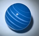 TRANSLUCENT BLUE CONTEMPORARY SHOOTER MARBLE. .778" #201 — photo 3