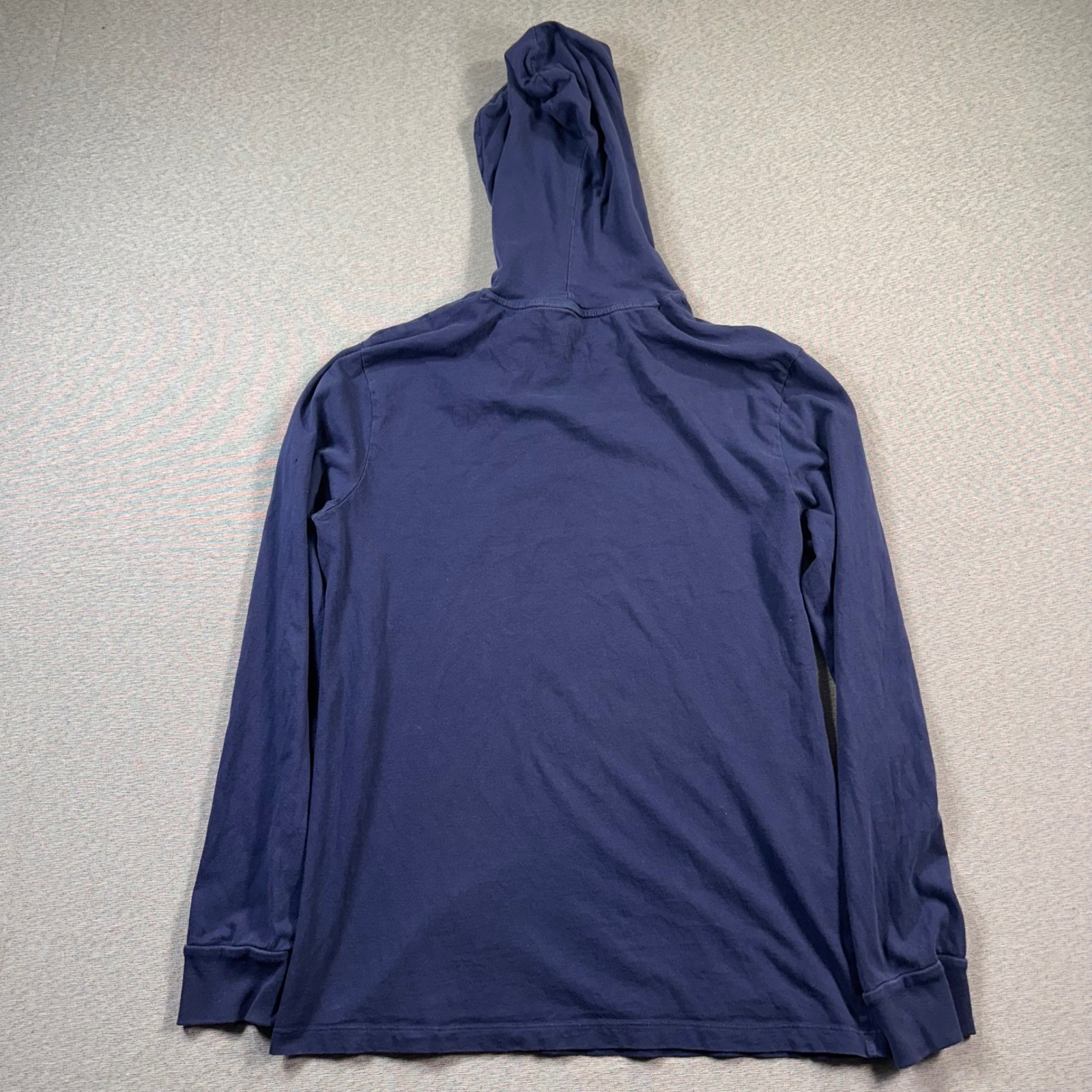 Ralph Lauren Polo Bear Hoodie Mens Small Blue Long Sleeve Shirt Beach Surf thumbnail 5