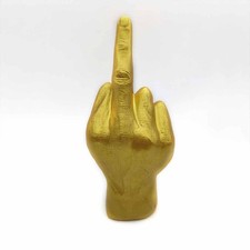 Fun Middle Finger Resin Statue Ornament, Home Office Decor Sculpture
