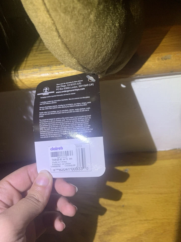 Peluche parlante Star Wars Chewbacca 4 pies de alto nuevo con etiquetas Foto 3 de 3