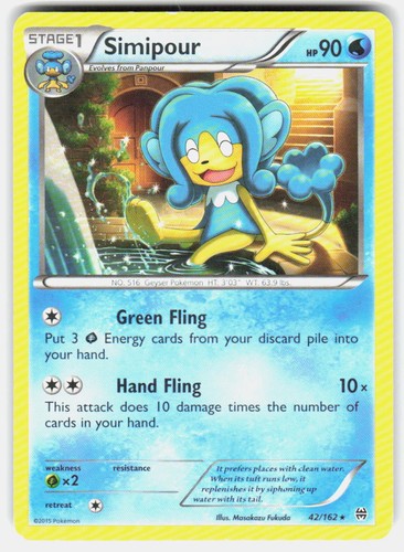 Pokemon Simipour XY - BREAKthrough #42/162 LP