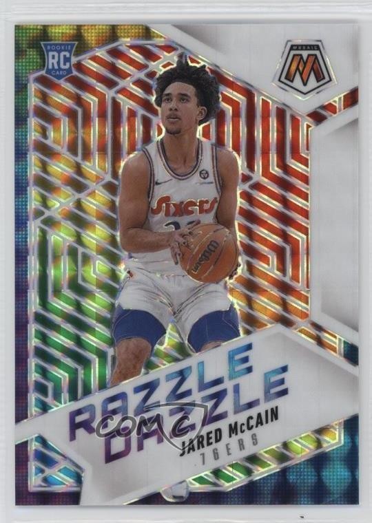 2024-25 Panini Mosaic Razzle Dazzle Jared McCain #15 16wc