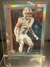 2025 Topps Chrome Football - Dolphins - Ashtyn Davis Refractor - #194