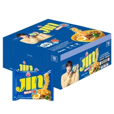 Jin Ramen Mild & Spicy Flavor, Authentic Korean Instant Noodles, Savory Broth, Q