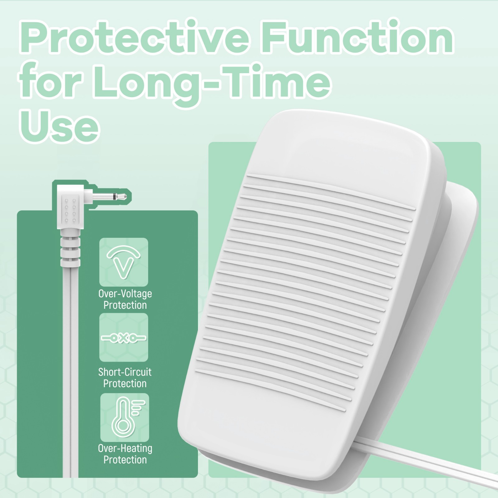 Foot Pedal for Brother Sewing Machine cs5055prw, cs6000, cs6000b, cs6000i